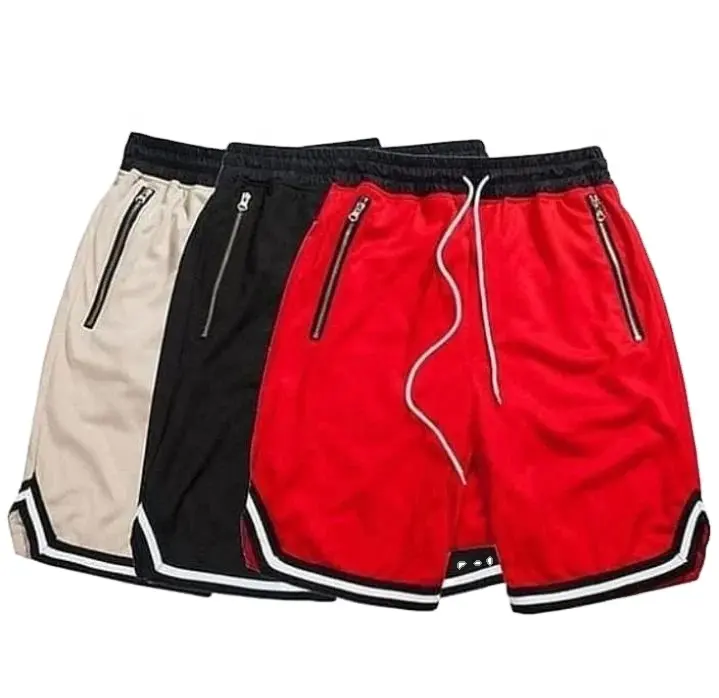 Wholesale 100% polyester Mesh Shorts New Fashion Sport Running Shorts Custom Mens Mesh Basketball Shorts