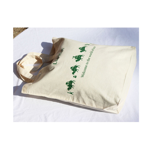 100% algodón cardado algodón egipcio tamaño personalizado 100% OEM bolsa estampada de algodón de secado rápido de proveedor indio - Product Image 1