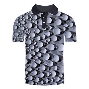 Polos pour hommes à col multicolore de style unique avec logo personnalisé à vendre doux et confortable pour l'été - Product Image 4