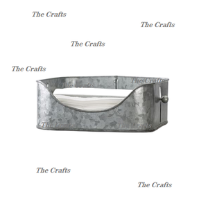 Porte-serviettes galvanisé de qualité supérieure, décoration de table, distributeur de mouchoirs à prix avantageux - Product Image 4