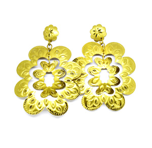 Boucles d'oreilles clous unisexes style simple double pour fille, bijoux de fête, bracelet, coffret cadeau, bijoux en acier inoxydable - Product Image 4