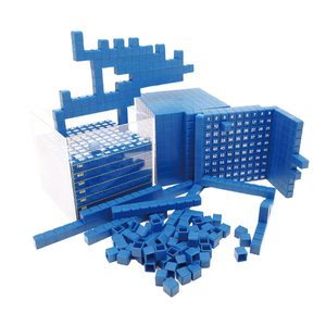 Ensemble de base décimale empilable en plastique pour l'éducation, pour les enseignants, les enfants de 2 à 4 ans et de 5 à 7 ans - Product Image 4