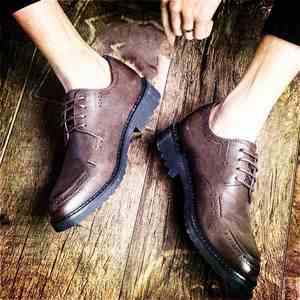 2019 Cheapest Men <b>Leather</b> Dress <b>Shoes</b> - Product Image 1