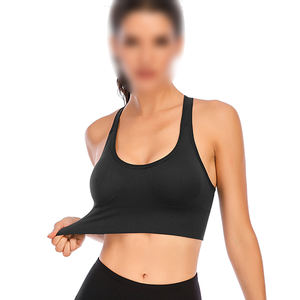Sujetador de gimnasio con protección para mujer, ropa deportiva cómoda y transpirable - Product Image 1