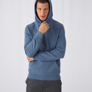 Pull à capuche surdimensionné bon marché pour hommes Sweat à capuche noir uni Impression personnalisée Oem Odm Design personnalisé Logo Sweats à capuche populaires en coton pour hommes - Product Image 3