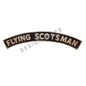 Vliegende Scotsman Spoorweg Motor Decoratieve Teken