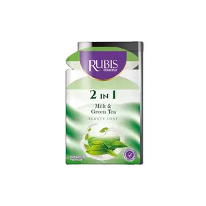 RUBIS-4x110 gr 컵-녹차 2 1 비누