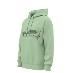 2024 Logo personnalisé poids lourd 100% coton hommes sweat à capuche surdimensionné en gros bouffée imprimé conceptions Streetwear pour l'hiver - Product Image 2