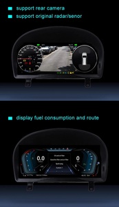 Aucar 12.3 "Linux hệ thống kỹ thuật số bảng điều khiển bảng điều khiển xe Bảng điều khiển cụm Đồng hồ tốc độ đồng hồ đo cho <span class=keywords><strong>Toyota</strong></span> <span class=keywords><strong>Alphard</strong></span> 2015-2019 - Product Image 4