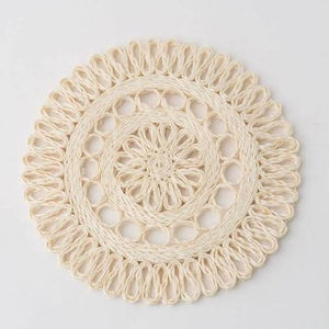 All Natural Handwoven Straw <b>Placemat</b> or Trivet Home Decoration Wholesale - Product Image 5