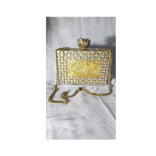 Exporteur Van Hot Selling Goud En Zilver Avond Clutch Tas Voor Dames En Meisjes Mode Portemonnees Best Buy