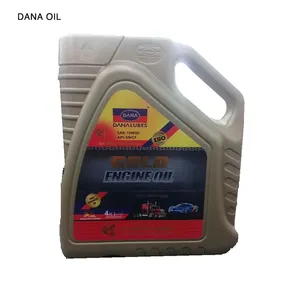 High Performance Fully Synthetic Industrial Lubricant Gold Gasoline Motor Engine Oil