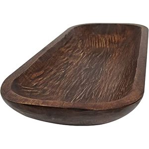 Bol de service en bois d'acacia Unique, pour hôtel à domicile et dispositif de retenue de la pâte, bol en bois d'acacia pour service du pain - Product Image 2