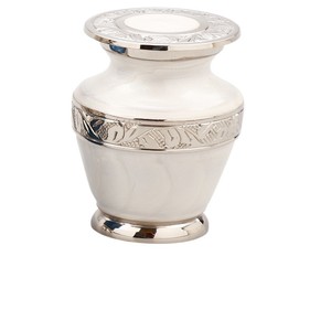 Top Quality Cremation Urns Metal Low Prices <b>Keepsake</b> Cremation Urns Used <b>for</b> Human <b>Ashes</b> Made in India - Product Image 5