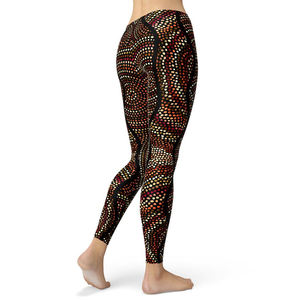Factory Customized Sublimation Printing Fitness <b>Leggings</b> for Women/ Leopard Print <b>Leggings</b> Yoga Pants <b>With</b> <b>Pockets</b> - Product Image 3