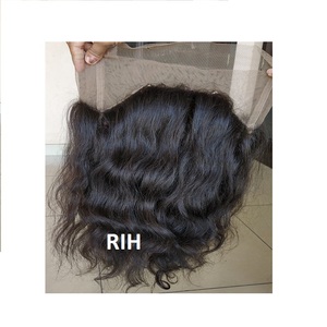 Perruques en cheveux humains vierges Remy avec dentelle frontale complète, cheveux indiens tissés, 20-28 pouces, 30 pouces - Product Image 2