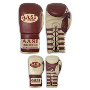 Nuevos guantes de boxeo de cuero de alta calidad para combate, guantes de boxeo de cuero de vaca para muay thai o guantes de boxeo de cuero artificial. - Product Image 4