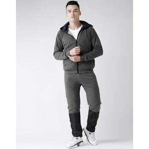 2025 Winter Men's Casual Digital Print Windproof Breathable Spandex/Polyester Plus Size Two-Piece Fashion Tracksuit Sweatsuit - Product Image 2