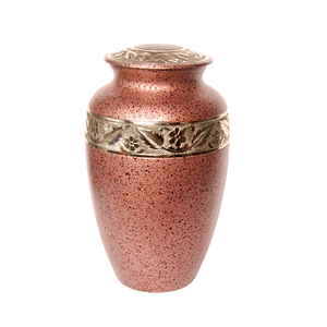 Urnas de cremación de latón de diseño fantástico con urnas de cenizas humanas de tamaño personalizado de Color rosa de calidad de lujo de la India - Product Image 5