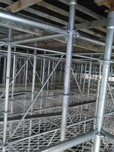 Vietnam Q235 Q345 V-recubrimiento por inmersión en caliente galvanizado ringlock andamios para la construcción sistema ringlock andamios - Product Image 6