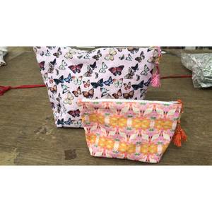 Block Printed <b>Large</b> Toiletry <b>Bag</b> Waterproof Wash Makeup Cosmetic Travel <b>Bags</b> with Pockets <b>Gift</b> for Her <b>Christmas</b> <b>Gift</b> <b>Bags</b> - Product Image 4