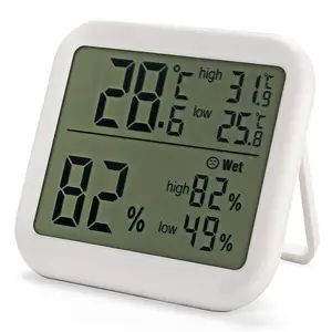 Plant thermometer temperature indicator hygrometer humidity meter LCD Digital climate humidity meter hygrometer max min grower