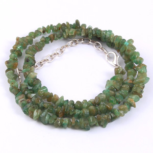 สร้อยข้อมือมรกตคุณภาพสูงสำหรับทำลูกปัดหินอัญมณีกะรัต - Product Image 2