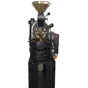 GR1 عينة صغيرة محمصة قهوة ، 1,5 كجم محمصة حبوب القهوة آلة كهربائية-غاز البترول المسال-تمديدات الغاز الطبيعي-Propan العرض