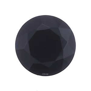"2mm Rond Brillant Coupe Naturel NOIR SPINEL" Prix de gros Usine de haute qualité Facettes pierres précieuses en vrac | Certifié IGI - Product Image 1