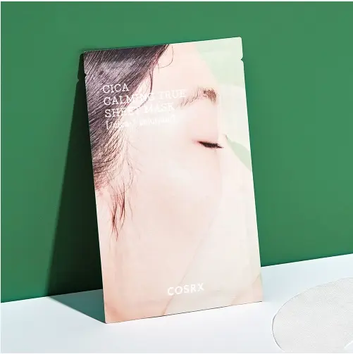 Kore kozmetik Cosrx saf Fit Cica sakinleştirici gerçek maskesi