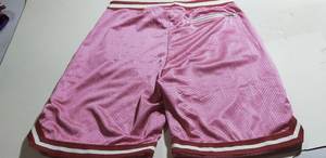 2024 Streetwear Vintage <b>Shorts</b> Men Women Unisex Custom Embroidery Retro Plain Double <b>Mesh</b> Basketball <b>Shorts</b> - Product Image 2