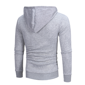 Sudadera con capucha de lana de algodón informal para hombre 2024 con logotipo personalizado Servicio OEM Tela transpirable para adultos - Product Image 2