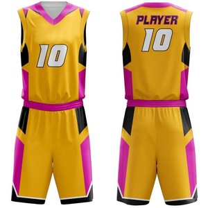 2023 Maillots de basket-ball en gros de meilleure qualité Concevez votre propre maillot de basket-ball cousu uniforme personnalisé - Product Image 4