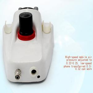 Unité de turbines dentaires portables, fonctionne avec une seringue à 3 voies, commande pneumatique, interrupteur au pied, irrigateur buccal, kit d'outils de blanchiment des dents - Product Image 3