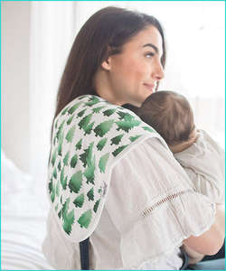 Qualité supérieure taille personnalisée belle couleur épais et absorbant 100% coton mousseline burp chiffons pour bébé - Product Image 5