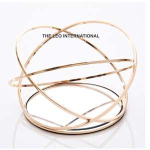 ถาดคริสต์มาสทรงดาว ขัดเงา สำหรับเสิร์ฟผลไม้ ขนมหวาน ถาดตกแต่งคริสต์มาส ทำจากสแตนเลส - Product Image 2