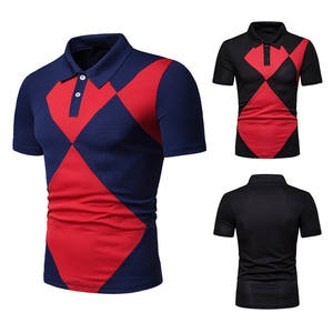 Camiseta deportiva táctica para hombre, polo informal sólido, venta directa de fábrica - Product Image 1