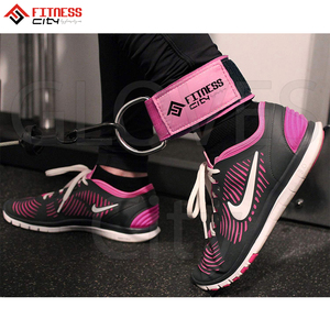 City 2025 Professional Heavy Duty Trainer Gym Gloves for Men Women <b>Neoprene</b> Workout Ankle Straps Cable Attachment Non-Slip for - Product Image 2