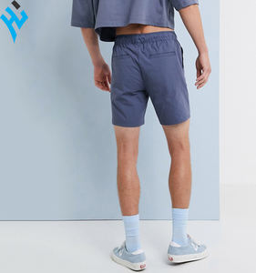 Hot Sale Fashion <b>Blue</b> Men Streetwear Drawstring Design with Pockets to <b>Side</b> and Back Short Pants - Product Image 2