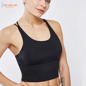 Sujetador de Gimnasio Profesional personalizado para mujer para deportes, ligero, transpirable, de talla grande, sujetador para Fitness y correr, nuevo Yog - Product Image 4