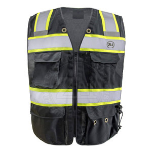 Chaleco DE SEGURIDAD reflectante multibolsillo de alta calidad, ropa de seguridad, chaleco reflectante de alta visibilidad para adultos - Product Image 2