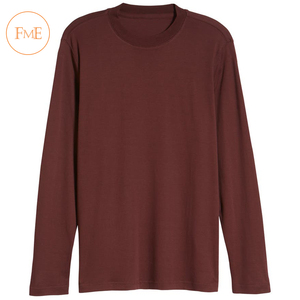 Camiseta Jersey Personalizada al por Mayor para Hombre, Manga Larga, Diseño en Blanco, Ecológica, Antibacteriana, Talla Grande, Logotipo Personalizado - Product Image 5