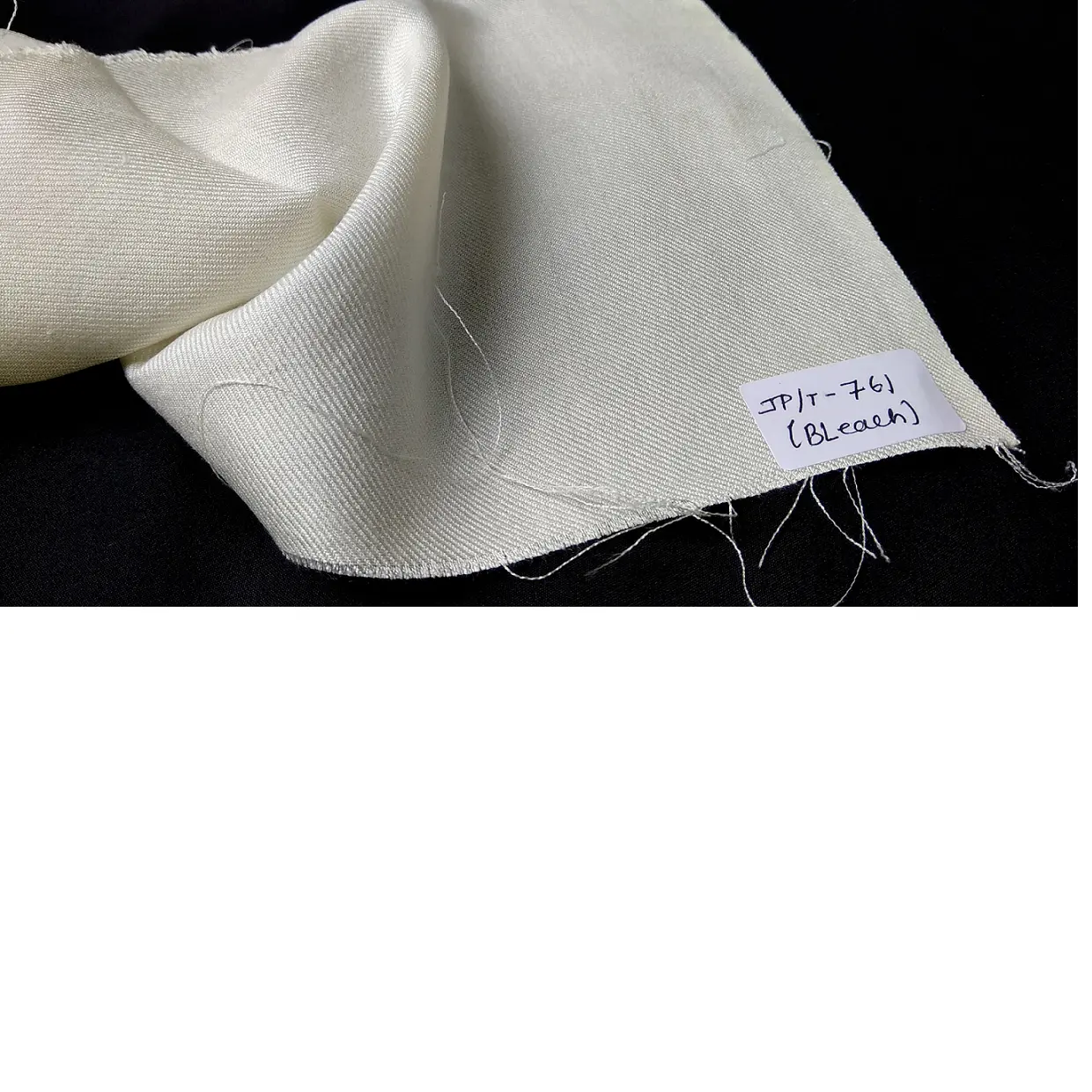 Eri Seidenstoff mit Twill-Textur, ideal für Designer von Hochzeits kleidern und Seidenstoff läden, ideal für den Wiederverkauf