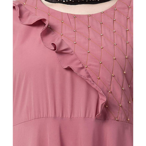 Caftán Abaya de tela de la mejor calidad, en diferentes colores, novedad - Product Image 6