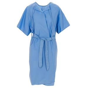 Quần Áo Bệnh Nhân Tùy Chỉnh Giá Rẻ Loose Patient Gown 100% Cotton Hữu Cơ Với Trang Phục Mang Thai Được Chứng Nhận GOTS