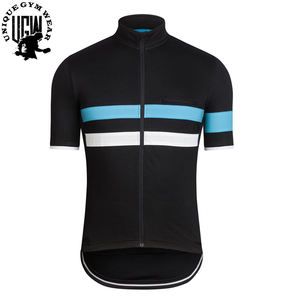 UNIQUE GYM WEAR Nuevo Jersey de Ciclismo Profesional para Hombre, 100% Algodón, Manga Corta, Transpirable, Anti-UV, Secado Rápido - Product Image 2
