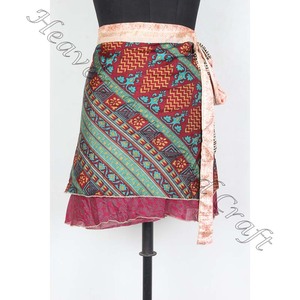 Mini jupe portefeuille pour femmes, avec imprimé dernier Design, livraison gratuite - Product Image 2