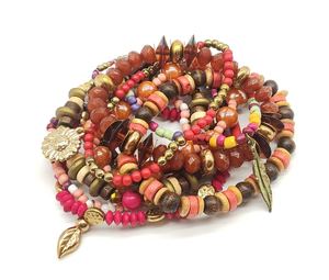 Bracelet en pierre naturelle pour hommes, bijou de perles des 8 planètes de l'univers, Yoga, Chakra solaire, vente en gros - Product Image 3