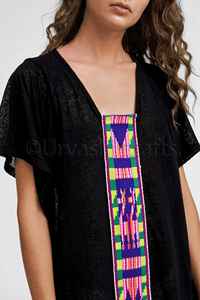 Luxury Long Embroidered <b>Kaftan</b> Dress Women Clothing Sexy Boho Floral Beach <b>Kaftan</b> Cover up Dress - Product Image 5