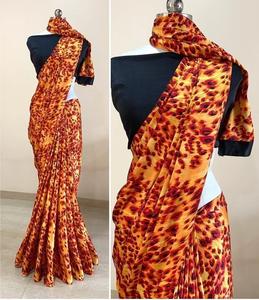 Banarasi Saree ผ้าไหมผ้าฝ้ายเสื้อผ้าชาติพันธุ์ - Product Image 6